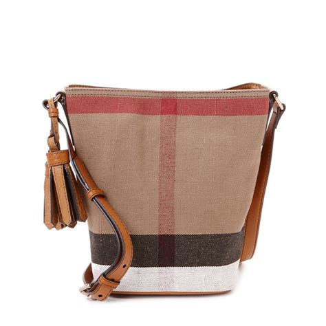 burberry ashby bucket bag review|Burberry Check Canvas Ashby Bucket Bag (BUR441445).